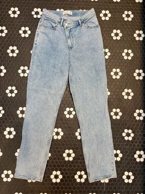 Abercrombie & Fitch Light Blue Straight Leg Jeans